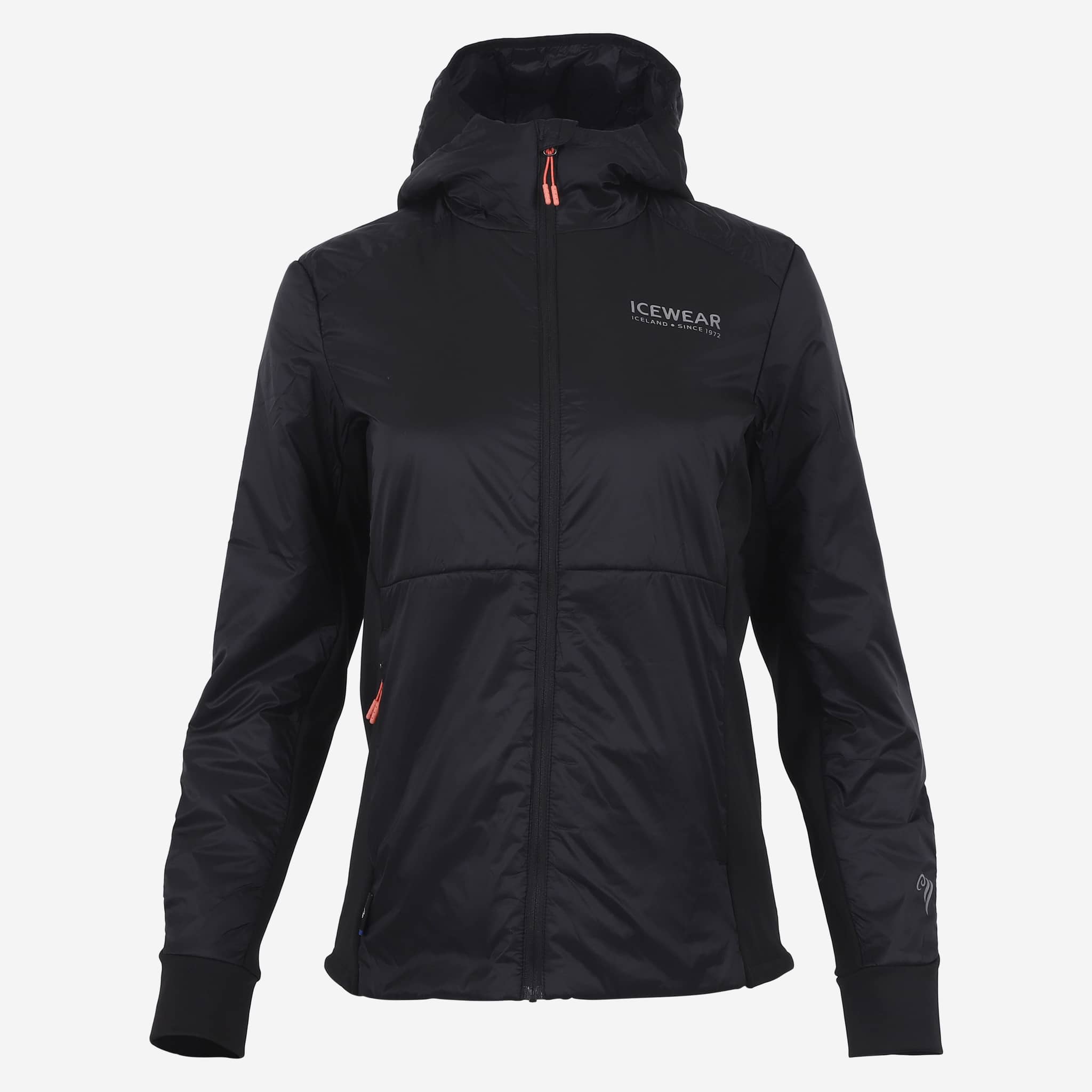 Black sheep女装连帽冰岛羊毛夹克 